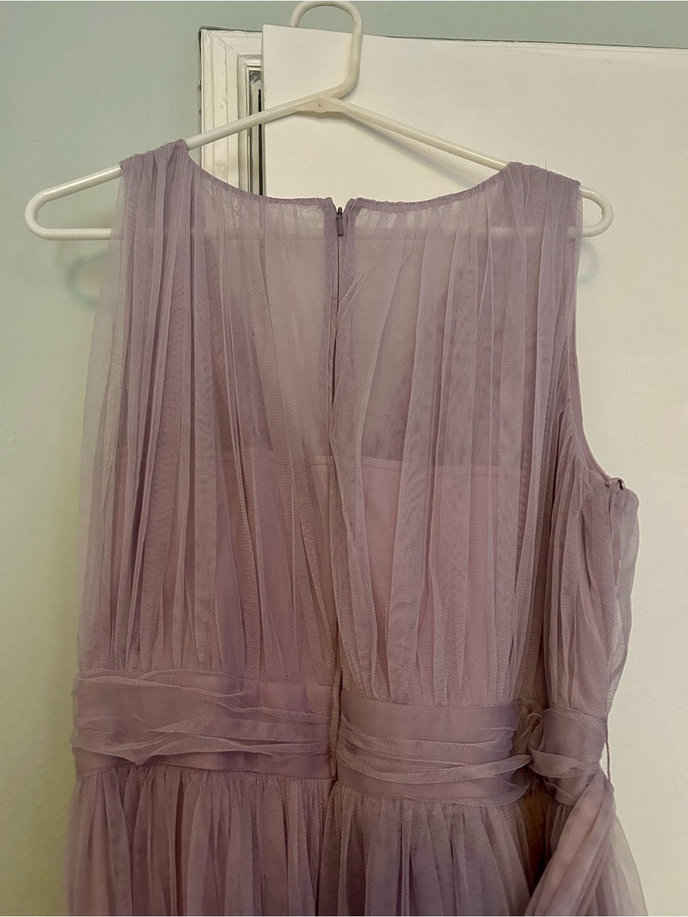 ❤️❤️ NWT ASOS Purple Lavender Maternity Dress Size 12 - Picture 2 of 6